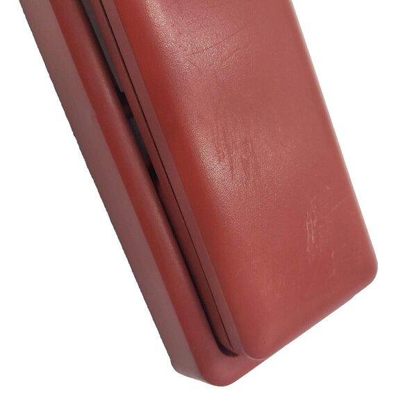 Solo Phone 1986 Red Northern Telecom  Extra Long Cord Touchtone Read Description - Picture 10 of 13